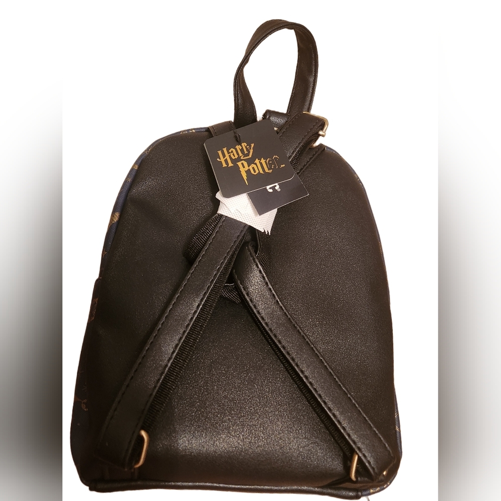 Harry Potter Blue Snitch Stars Backpack - Picture 2 of 8